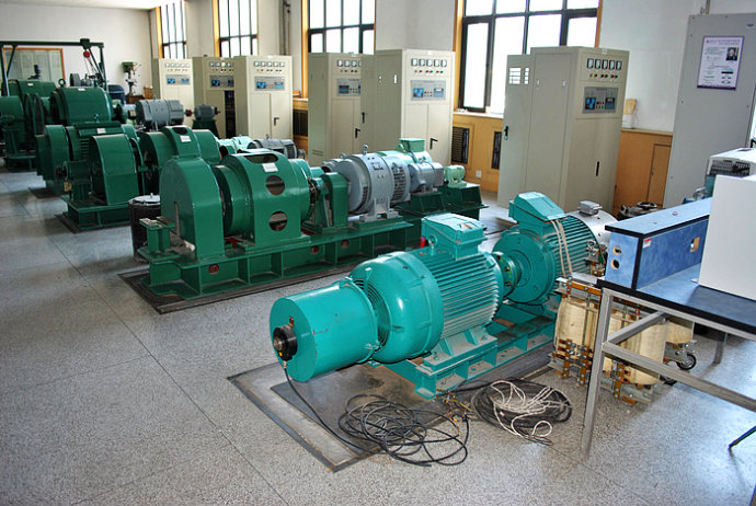 镇安某热电厂使用我厂的YKK高压电机提供动力